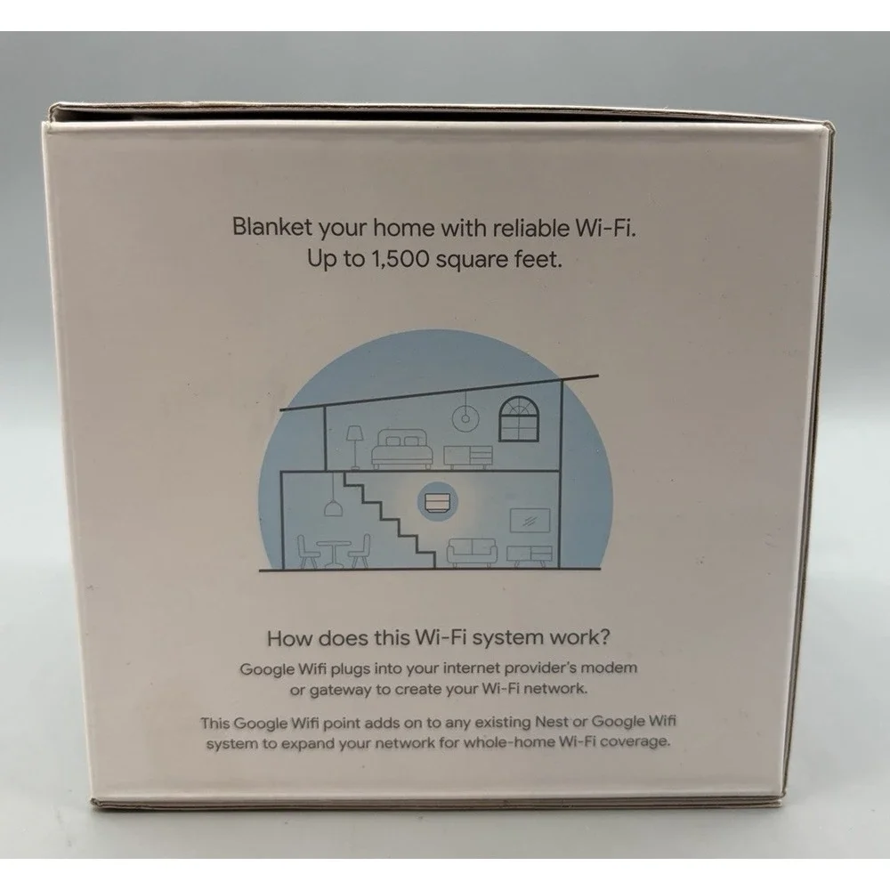 Google Wifi Point - White (GJ2CQ)